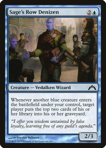 Image for Sage's Row Denizen (46) [Gatecrash]