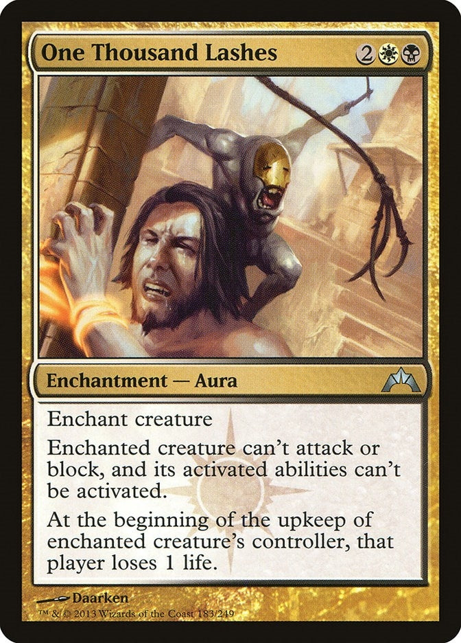 Image for One Thousand Lashes (183) [Gatecrash]