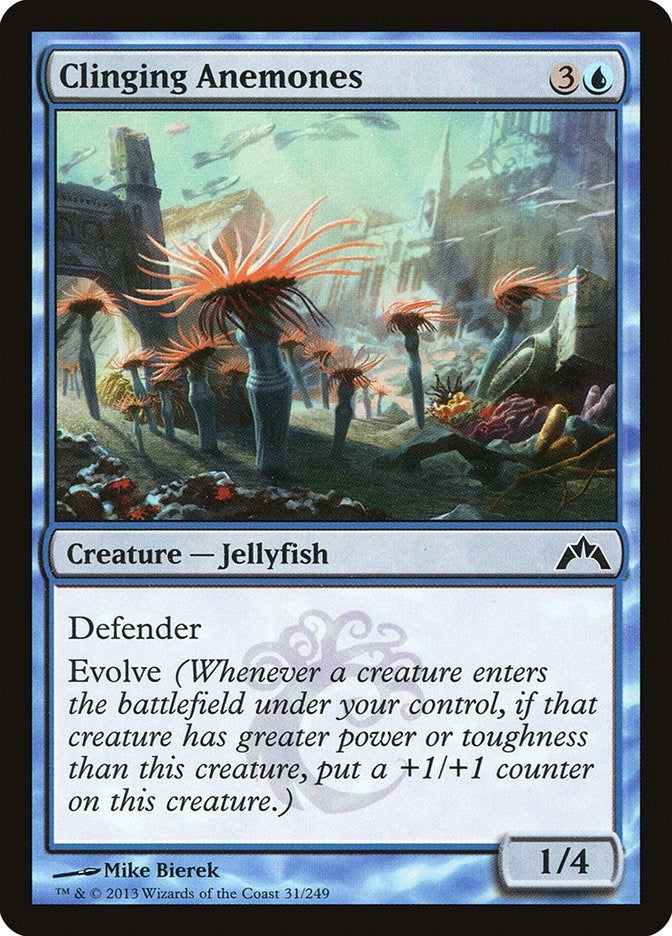Image for Clinging Anemones (31) [Gatecrash]