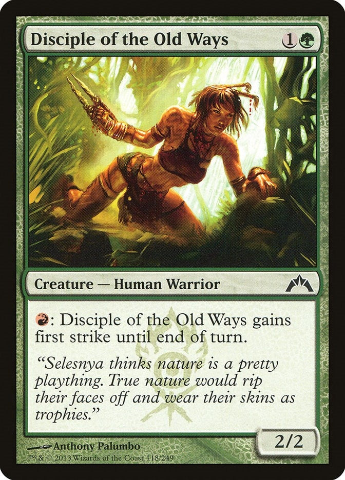 Image for Disciple of the Old Ways (118) [Gatecrash]