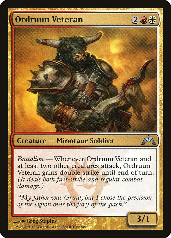 Image for Ordruun Veteran (184) [Gatecrash]