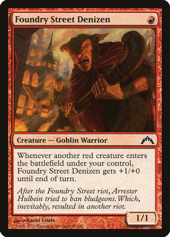 Image for Foundry Street Denizen (92) [Gatecrash]