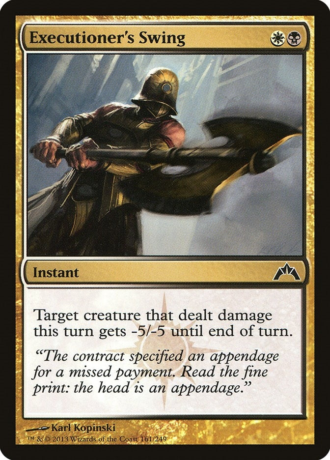 Image for Executioner's Swing (161) [Gatecrash]