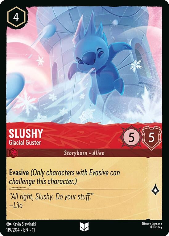 Image for Slushy - Glacial Guster (119/204) (Winterspell) - Disney Lorcana