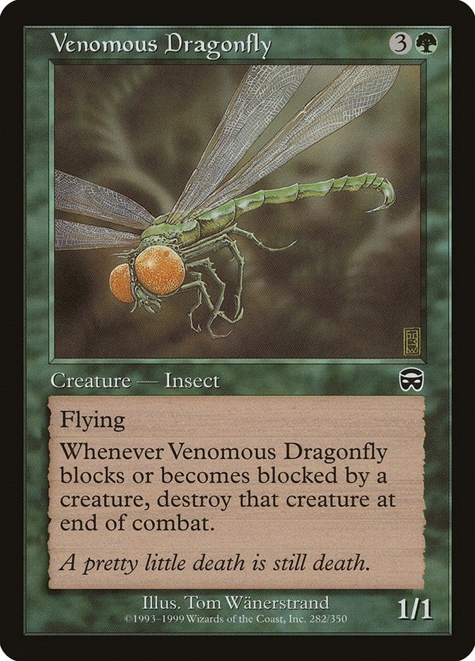Image for Venomous Dragonfly (282) [Mercadian Masques]