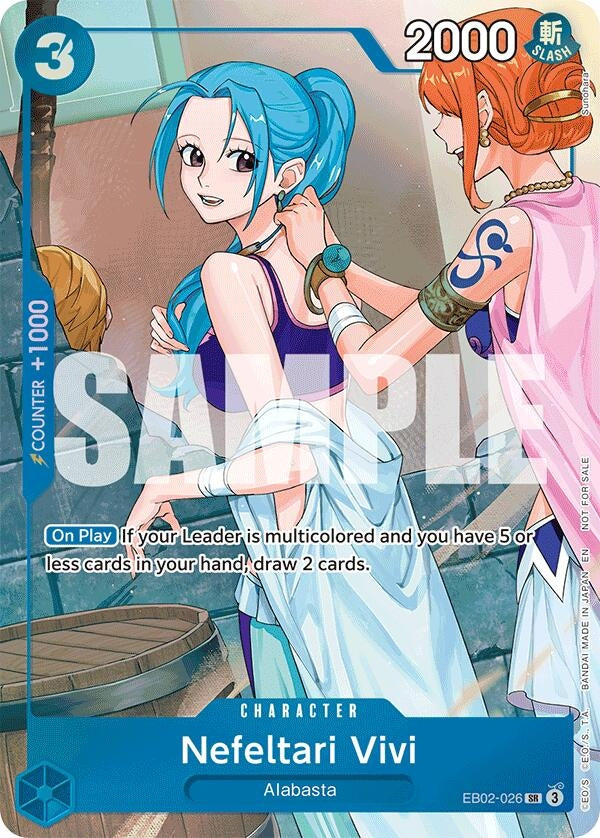 Image for Nefeltari Vivi - EB02-026 (EB02-026) (Extra Booster: One Piece Heroines Edition) - One Piece Card Game