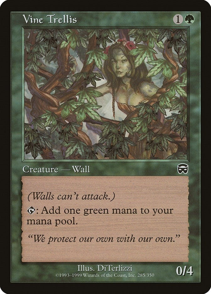Image for Vine Trellis (285) [Mercadian Masques]