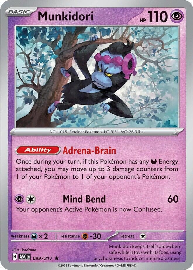 Image for Munkidori (099/217) (ME: Ascended Heroes) - Pokemon