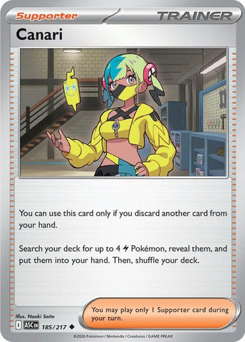 Image for Canari (185/217) (ME: Ascended Heroes) - Pokemon