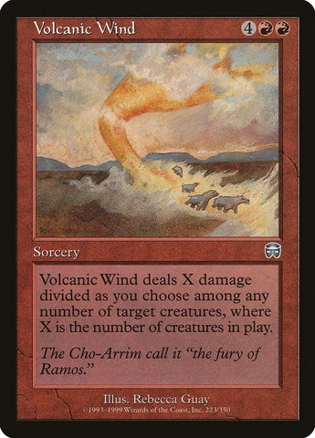 Image for Volcanic Wind (223) [Mercadian Masques]