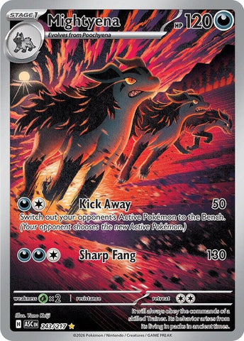 Image for Mightyena (243/217) (ME: Ascended Heroes) - Pokemon