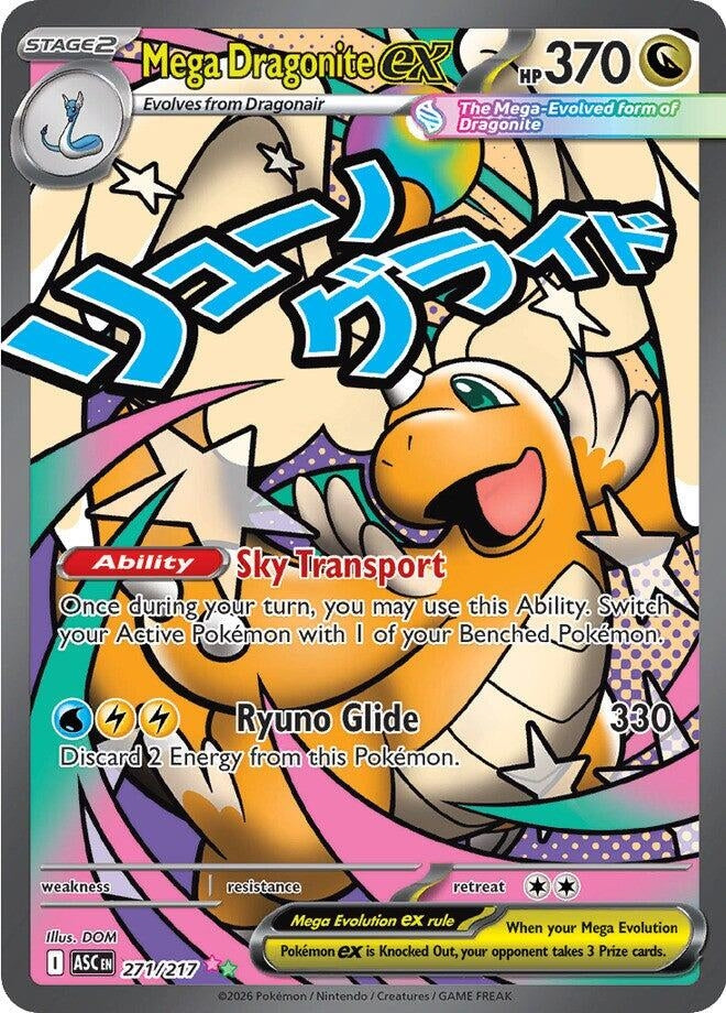Image for Mega Dragonite ex (271/217) (ME: Ascended Heroes) - Pokemon
