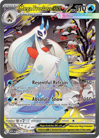 Image for Mega Froslass ex (275/217) (ME: Ascended Heroes) - Pokemon