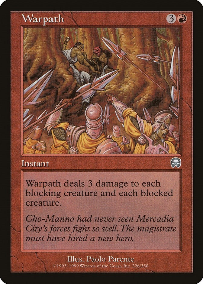Image for Warpath (226) [Mercadian Masques]
