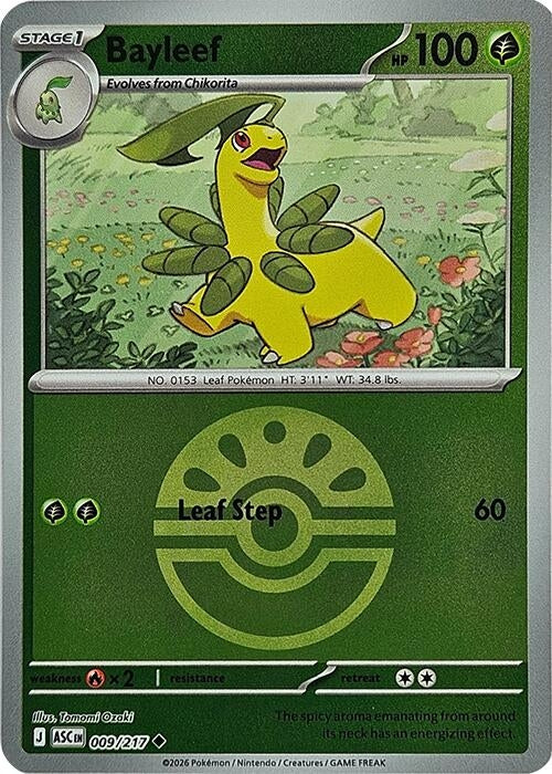 Image for Bayleef (Friend Ball) (009/217) (ME: Ascended Heroes) - Pokemon