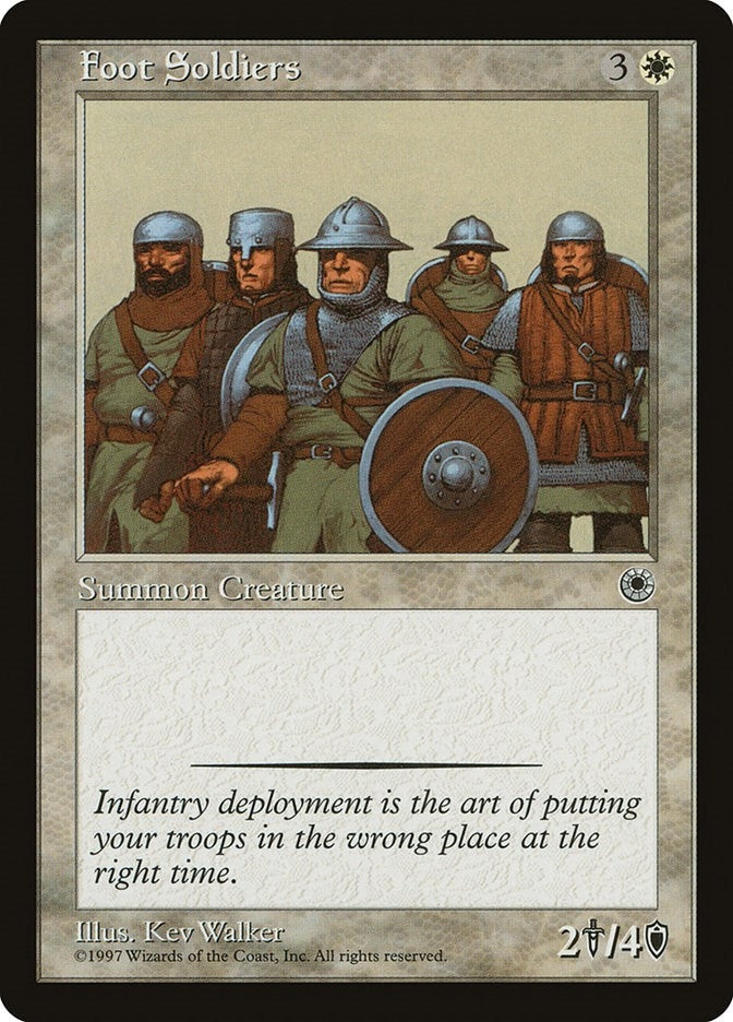 Image for Foot Soldiers [Portal]