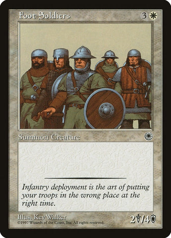 Image for Foot Soldiers [Portal]