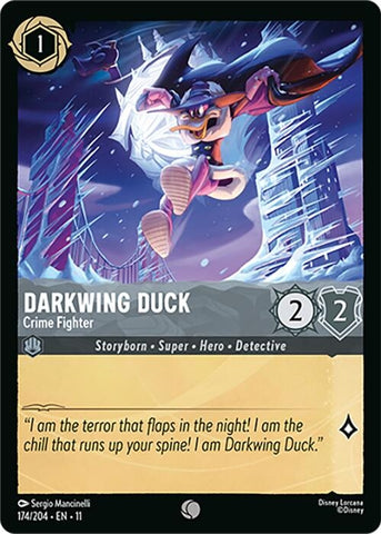 Image for Darkwing Duck - Crime Fighter (174/204) (Winterspell) - Disney Lorcana
