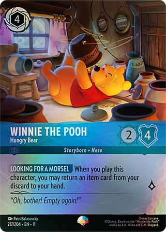 Image for Winnie the Pooh - Hungry Bear (Epic) (217/204) (Winterspell) - Disney Lorcana