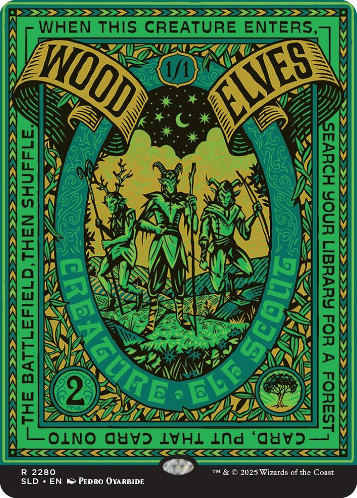 Image for Wood Elves (2280) (2280) (Secret Lair Drop Series) - Magic: The Gathering