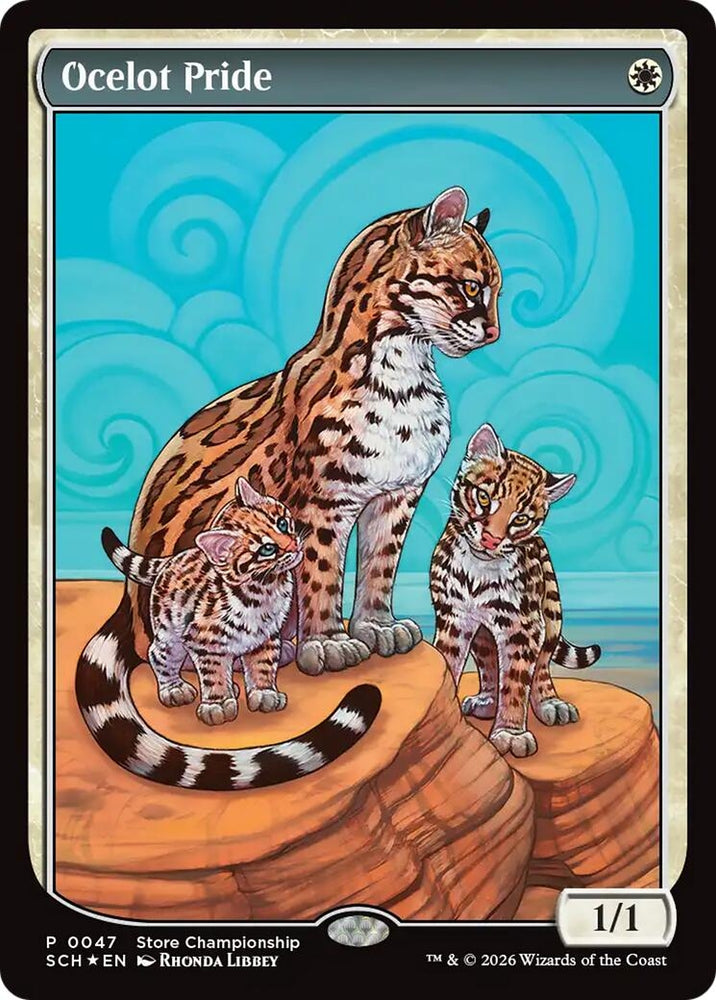 Image for Ocelot Pride (47) (Game Day & Store Championship Promos) (GAME) - Magic: The Gathering