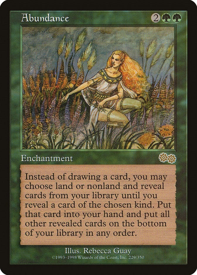 Image for Abundance (229) [Urza's Saga]