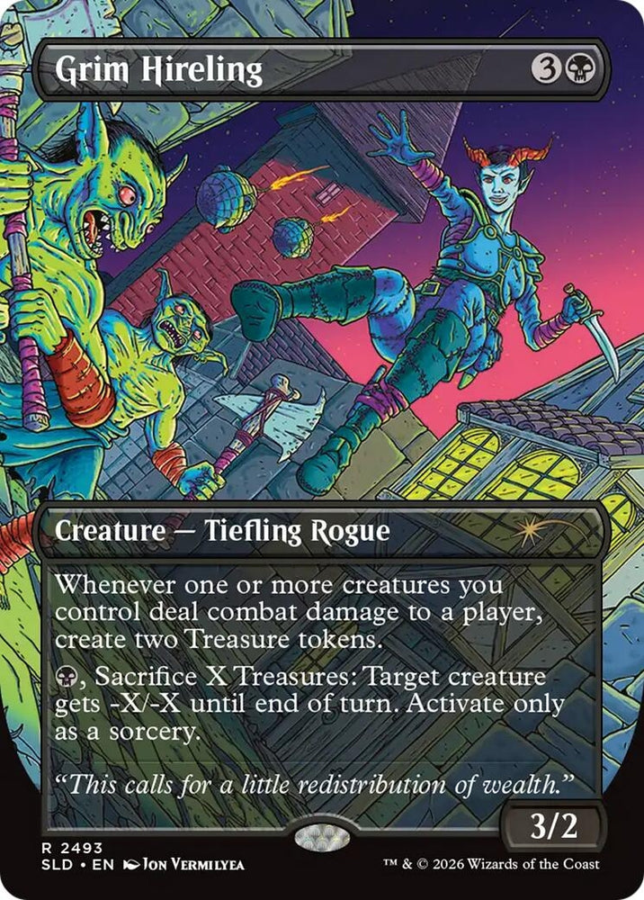 Image for Grim Hireling (2493) (Secret Lair Drop Series) - Magic: The Gathering