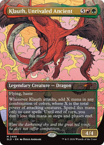 Image for Klauth, Unrivaled Ancient (2499) (Secret Lair Drop Series) - Magic: The Gathering