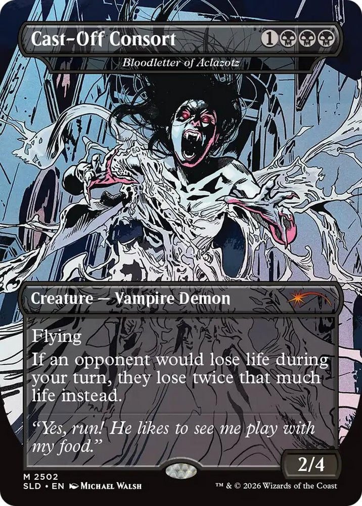Image for Cast-Off Consort - Bloodletter of Aclazotz (2502) (Secret Lair Drop Series) - Magic: The Gathering