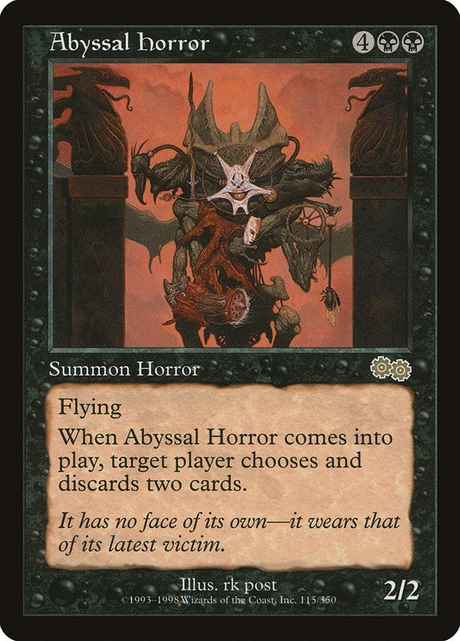 Image for Abyssal Horror (115) [Urza's Saga]