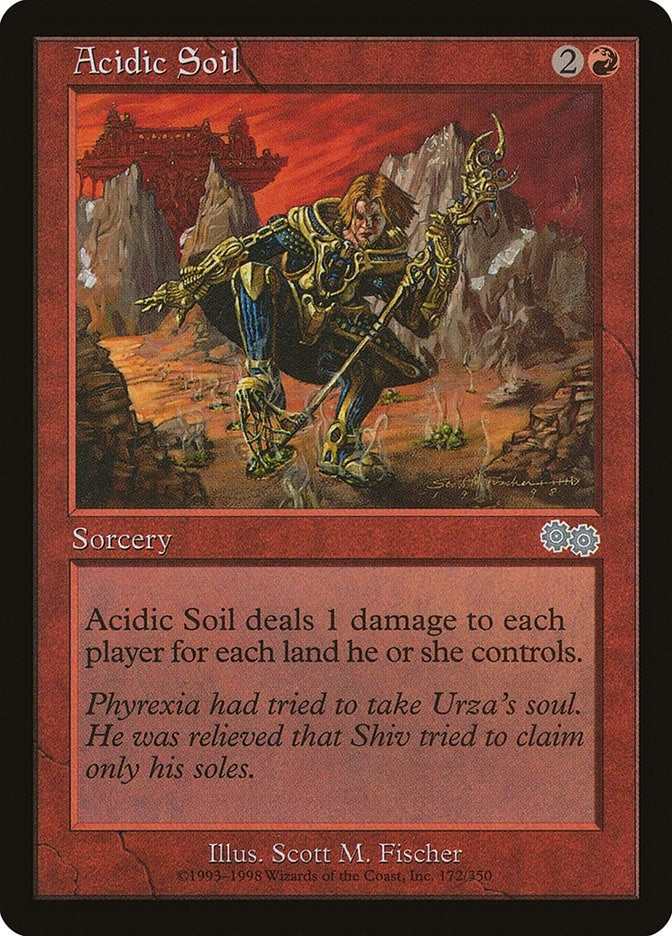 Image for Acidic Soil (172) [Urza's Saga]