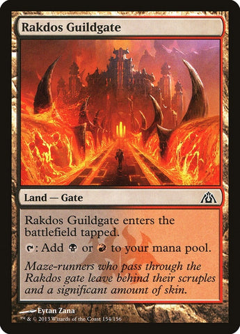 Image for Rakdos Guildgate (154) - Magic: The Gathering