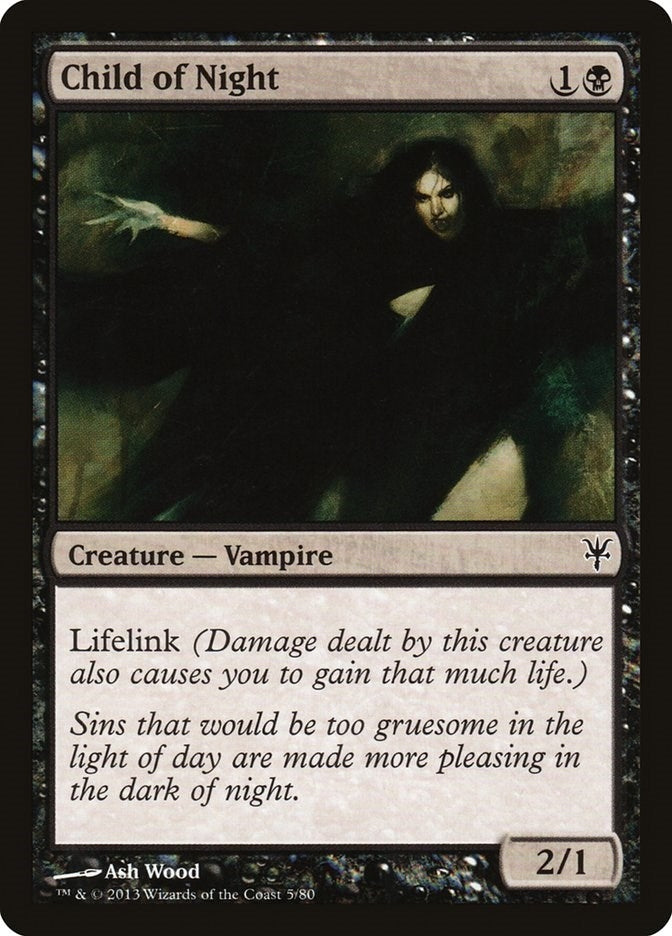Image for Child of Night (5) [Duel Decks: Sorin vs. Tibalt]