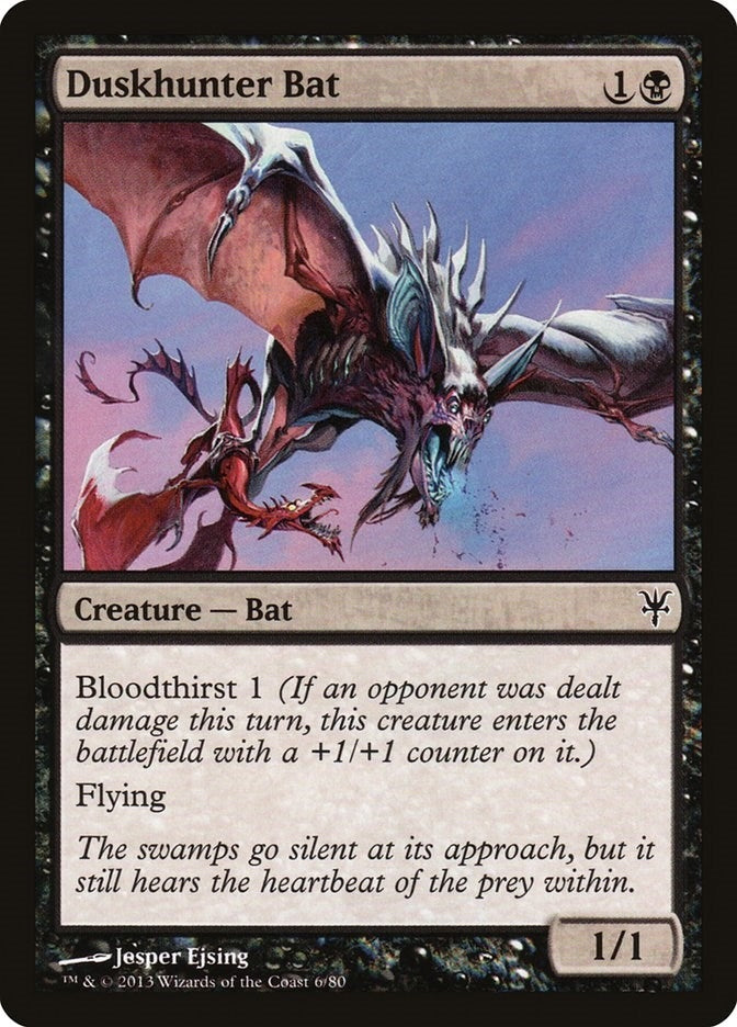Image for Duskhunter Bat (6) [Duel Decks: Sorin vs. Tibalt]