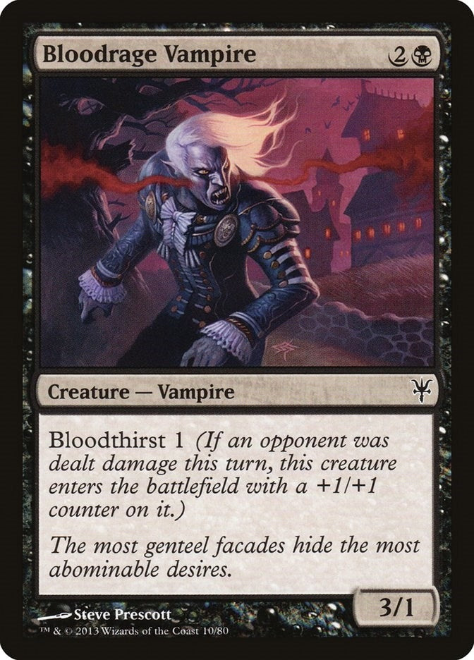 Image for Bloodrage Vampire (10) [Duel Decks: Sorin vs. Tibalt]