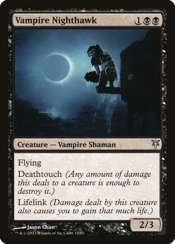 Image for Vampire Nighthawk (12) [Duel Decks: Sorin vs. Tibalt]
