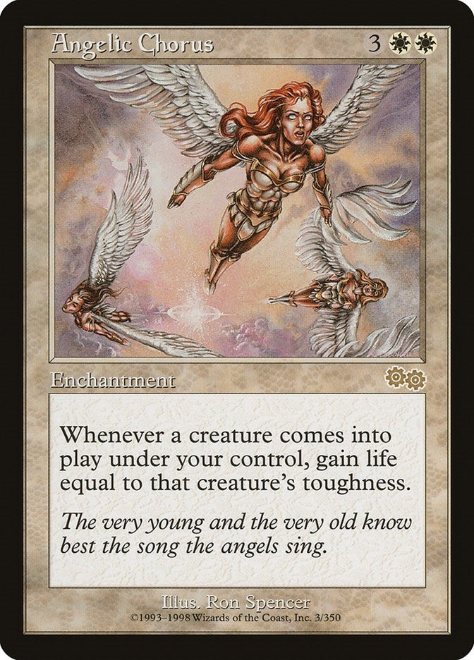 Image for Angelic Chorus (3) [Urza's Saga]