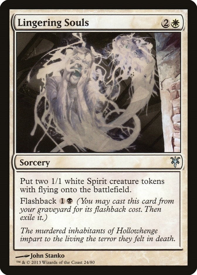 Image for Lingering Souls (24) [Duel Decks: Sorin vs. Tibalt]