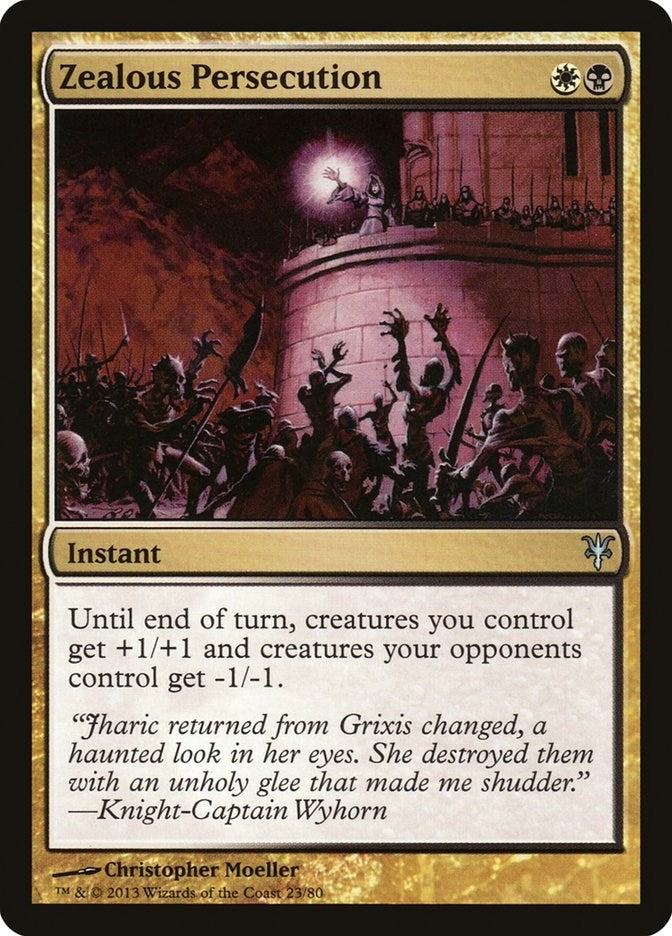 Image for Zealous Persecution (23) [Duel Decks: Sorin vs. Tibalt]