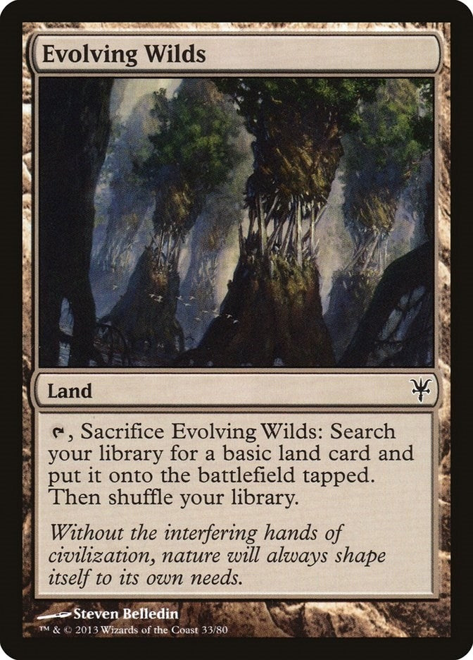 Image for Evolving Wilds (33) [Duel Decks: Sorin vs. Tibalt]