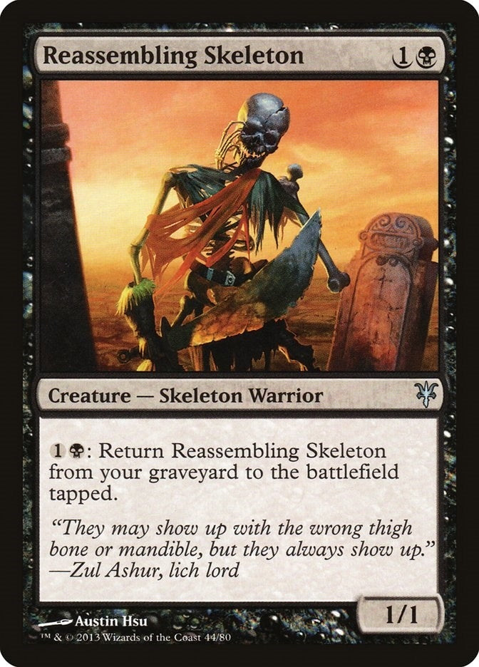 Image for Reassembling Skeleton (44) [Duel Decks: Sorin vs. Tibalt]