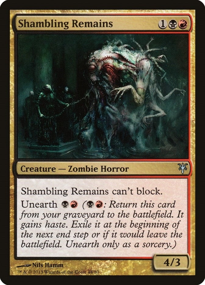 Image for Shambling Remains (48) [Duel Decks: Sorin vs. Tibalt]