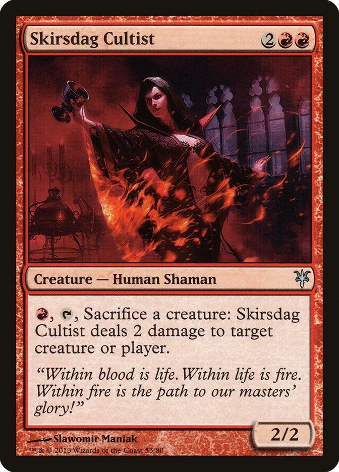 Image for Skirsdag Cultist (53) [Duel Decks: Sorin vs. Tibalt]