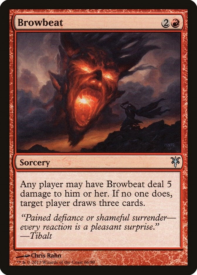 Image for Browbeat (66) [Duel Decks: Sorin vs. Tibalt]