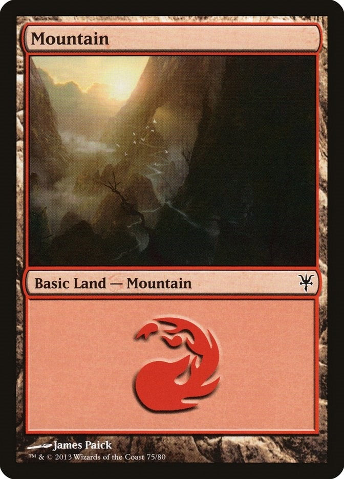 Image for Mountain (75) (75) [Duel Decks: Sorin vs. Tibalt]