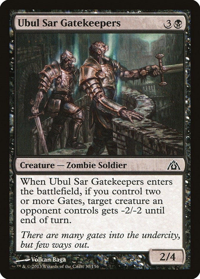 Image for Ubul Sar Gatekeepers (30) - Magic: The Gathering