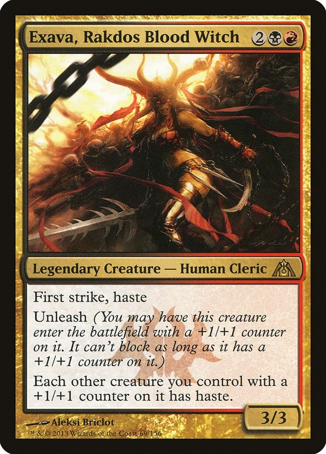 Image for Exava, Rakdos Blood Witch (69) [Dragon's Maze]
