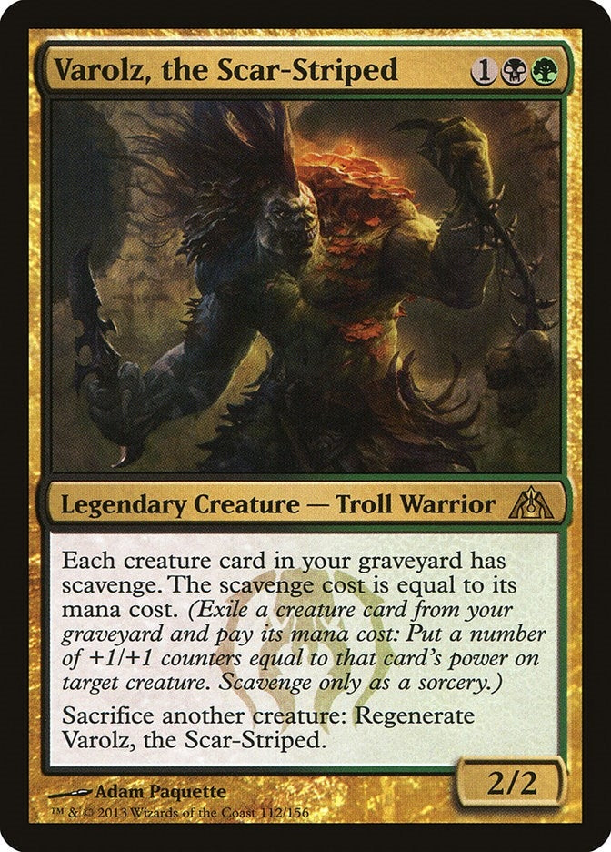 Image for Varolz, the Scar-Striped (112) - Magic: The Gathering