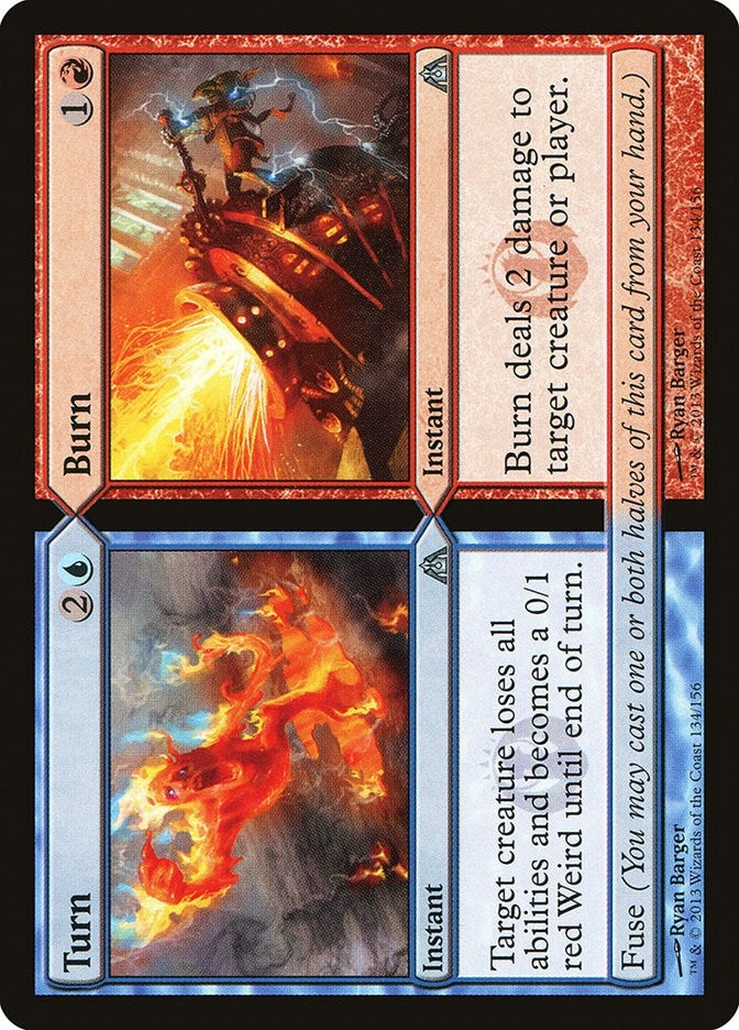 Image for Turn // Burn (134) - Magic: The Gathering