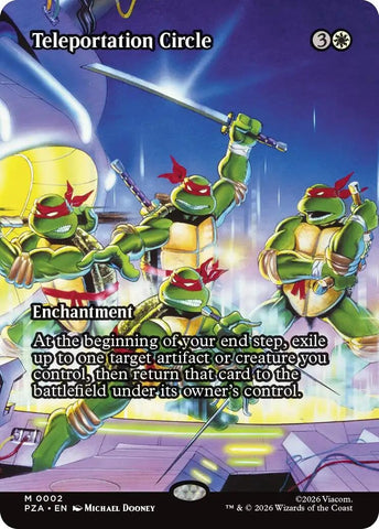 Teleportation Circle (Borderless) (2) (Teenage Mutant Ninja Turtles Source Material)